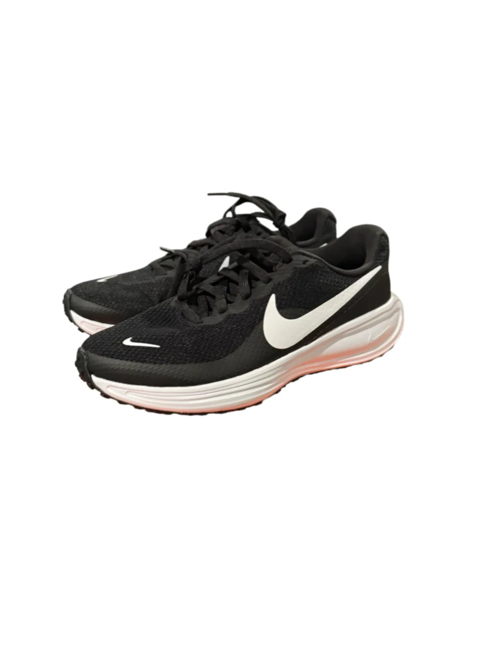 Women's Nike Revolution 8 Sneakers Black White Size 8